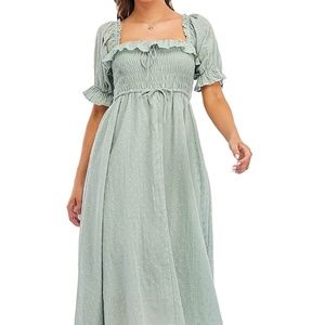 R.YIposha vintage style boho dress